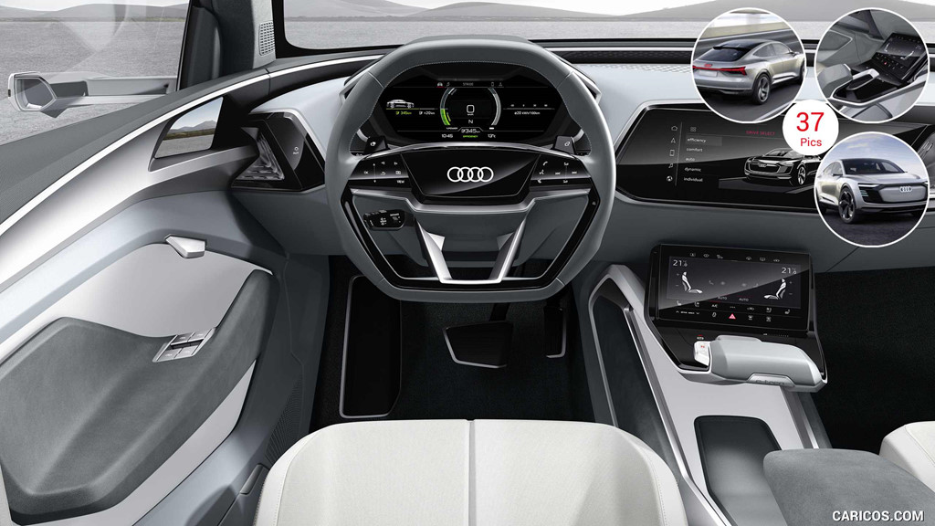 Xe điện của Audi dùng camera thay cho gương chiếu hậu