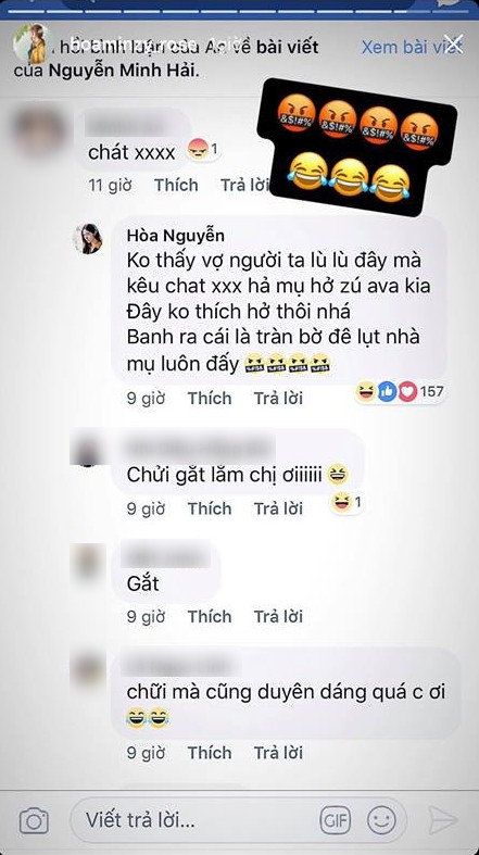 Bạn trai bị rủ chat xxx, Hoà Minzy không ngần ngại đáp trả cực gắt: Không thấy vợ người ta lù lù đây à?