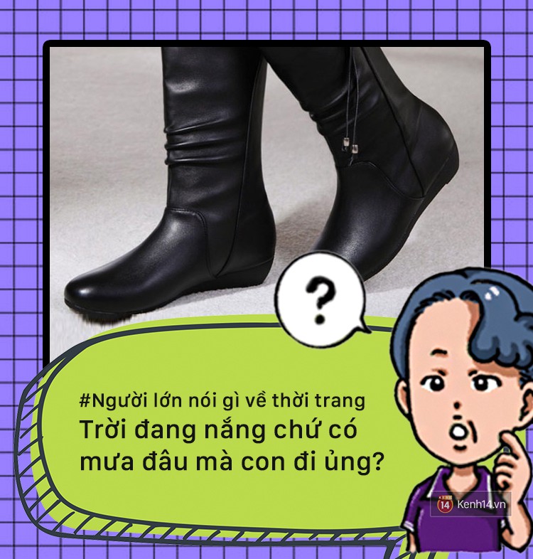 Cám cảnh của những người con: thời trang style đến mấy cũng bị bố mẹ dìm hàng không thương tiếc Cám cảnh của những người con: thời trang style đến mấy cũng bị bố mẹ dìm hàng không thương tiếc