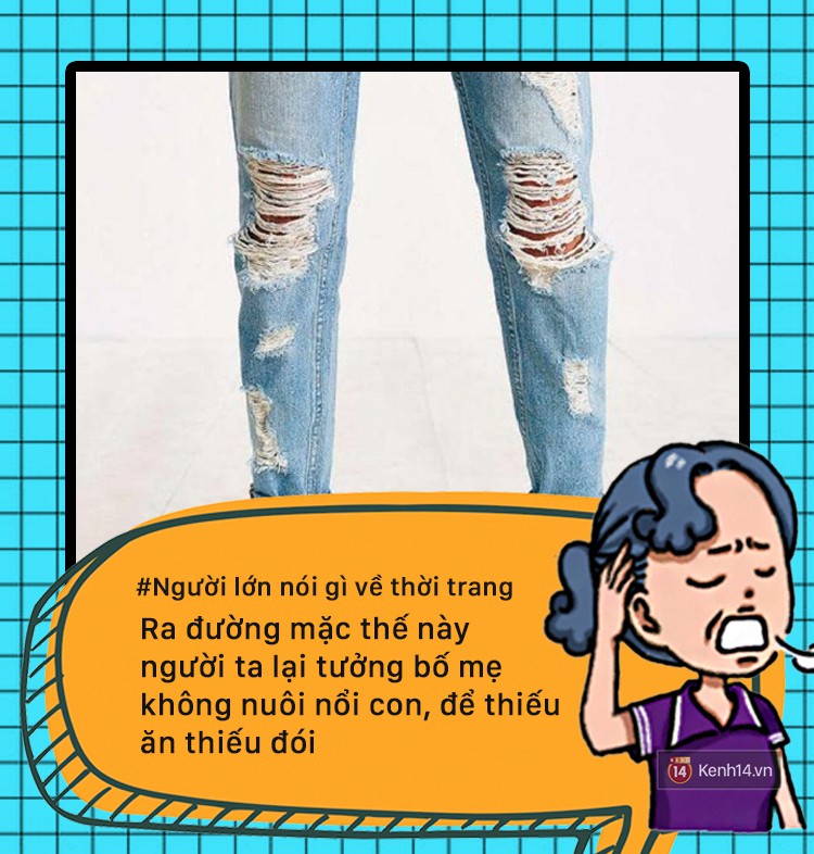 Cám cảnh của những người con: thời trang style đến mấy cũng bị bố mẹ dìm hàng không thương tiếc Cám cảnh của những người con: thời trang style đến mấy cũng bị bố mẹ dìm hàng không thương tiếc