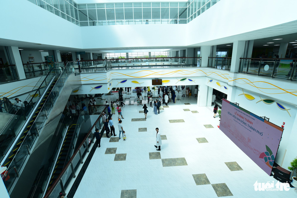 Cận cảnh bệnh viện nhi 4.500 tỷ đồng có bãi trực thăng tại TP.HCM