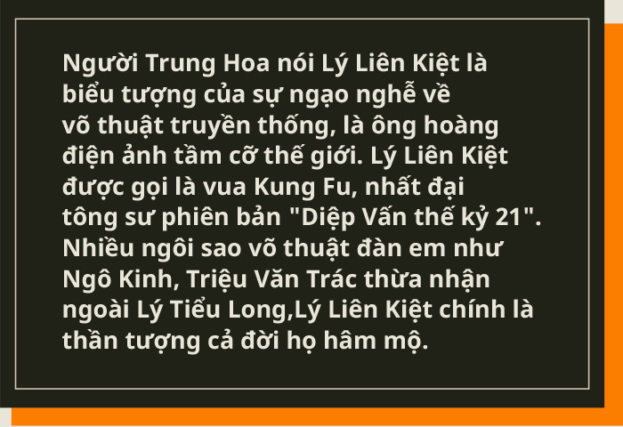 Lý Liên Kiệt: Sự thật đẳng cấp võ thuật và đời bất hạnh của ông hoàng Lý Liên Kiệt: Sự thật đẳng cấp võ thuật và đời bất hạnh của ông hoàng