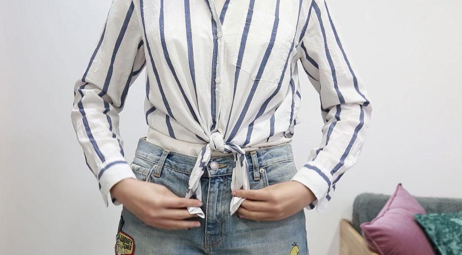 5 kiểu thắt nút áo giúp bạn thêm muối cho chiếc áo phông, áo sơ mi