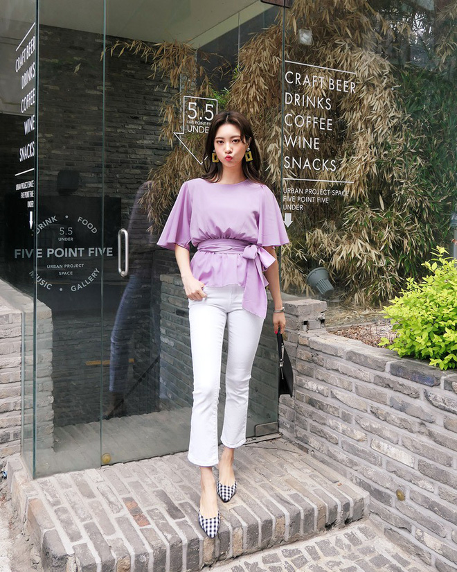 15 set đồ dưới đây chứng minh rằng quần trắng cũng đa zi năng chẳng kém quần jeans