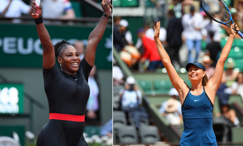Sharapova chạm trán Serena ở vòng bốn Roland Garros
