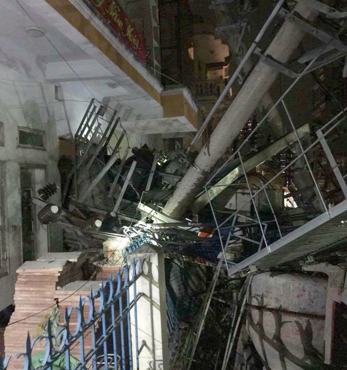 Xe khách mất phanh gây tai nạn liên hoàn, 10 người bị thương ở Hải Phòng