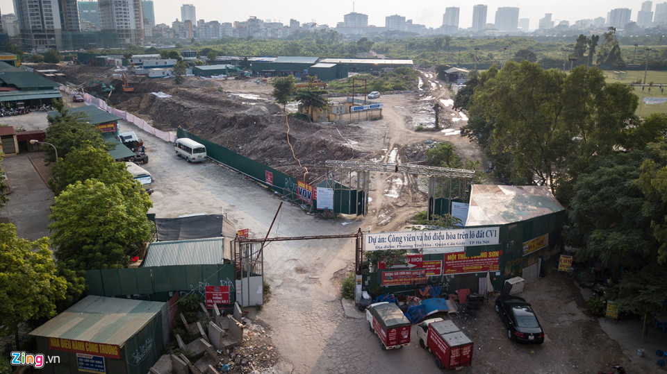 Khu đất dự án nhà hát Hoa Sen chưa triển khai đã dừng ở Hà Nội