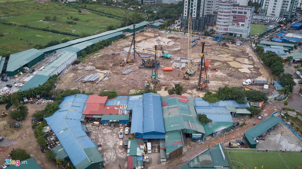 Khu đất dự án nhà hát Hoa Sen chưa triển khai đã dừng ở Hà Nội