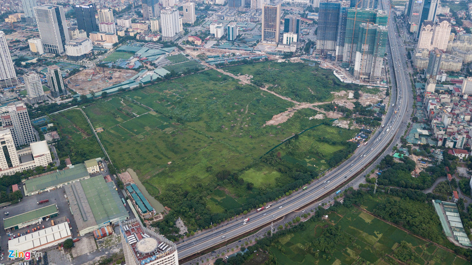 Khu đất dự án nhà hát Hoa Sen chưa triển khai đã dừng ở Hà Nội