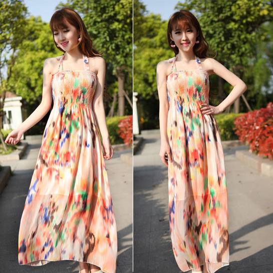 Nàng thêm lung linh, nổi bật với cách mặc váy maxi cực chuẩn thế này cho hè 2018 Nàng thêm lung linh, nổi bật với cách mặc váy maxi cực chuẩn thế này cho hè 2018