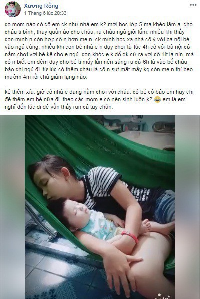 Mẹ 1 con kể chuyện em chồng nhỏ tuổi lúc nào cũng tranh phần bế cháu, giục chị dâu đẻ thêm khiến mọi người ghen tị