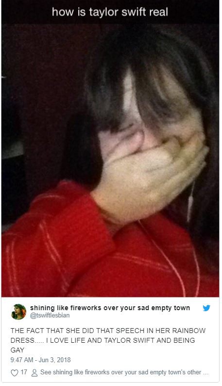 Taylor Swift gây xúc động với bài phát biểu gửi đến cộng đồng LGBT: Các bạn thật dũng cảm