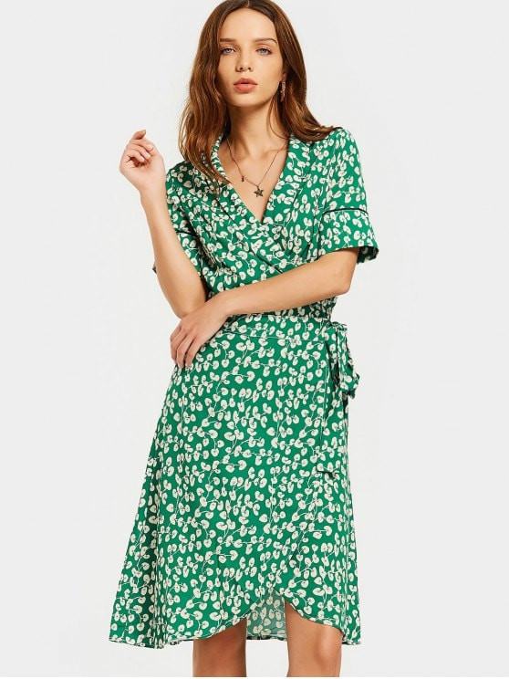 Wrap dress - chiếc váy mùa hè không thể thiếu với mọi cô gái