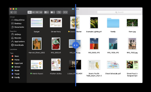 Hệ điều hành macOS bản mới có thêm giao diện tối màu Hệ điều hành macOS bản mới có thêm giao diện tối màu
