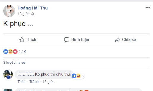 Hoàng Hải Thu tỏ thái độ Không phục khi bị loại khỏi The Face Vietnam 2018 Hoàng Hải Thu tỏ thái độ Không phục khi bị loại khỏi The Face Vietnam 2018