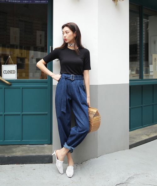 Quần cạp thắt nơ: 3 lý do không thể không yêu!