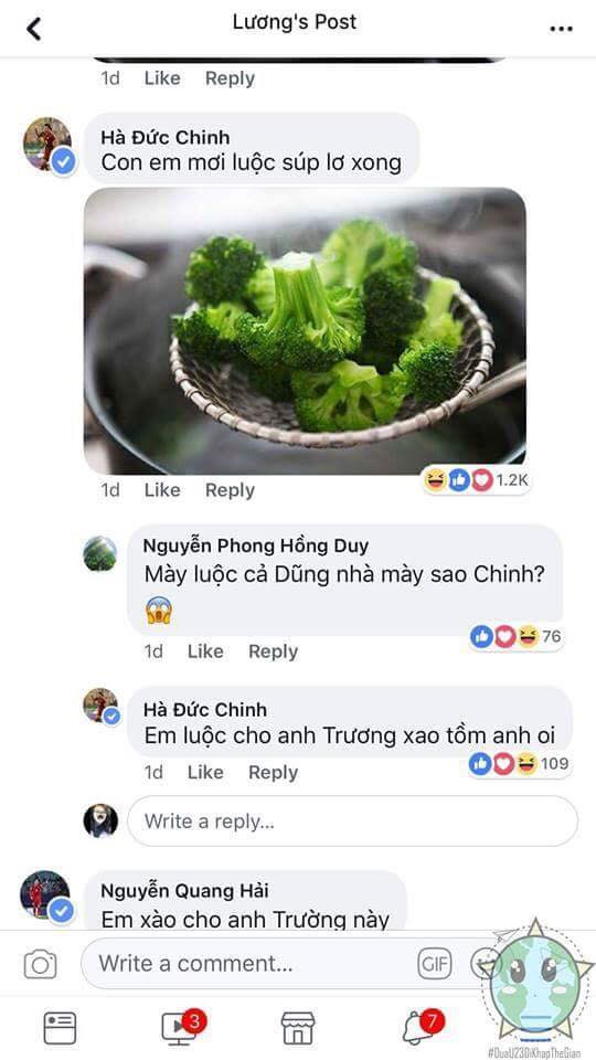 Lầy như fan U23: Tưởng tượng hẳn một kịch bản xoay quanh chuyện thèm ăn tôm để troll các cầu thủ nhà ta Lầy như fan U23: Tưởng tượng hẳn một kịch bản xoay quanh chuyện thèm ăn tôm để troll các cầu thủ nhà ta