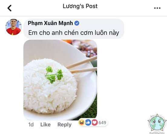 Lầy như fan U23: Tưởng tượng hẳn một kịch bản xoay quanh chuyện thèm ăn tôm để troll các cầu thủ nhà ta Lầy như fan U23: Tưởng tượng hẳn một kịch bản xoay quanh chuyện thèm ăn tôm để troll các cầu thủ nhà ta
