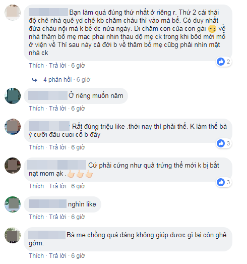 Mẹ chồng đã không chăm con dâu ở cữ còn chê nhà ngoại đồ nhà quê, nàng dâu trẻ cứng rắn đáp lại khiến chị em hả hê