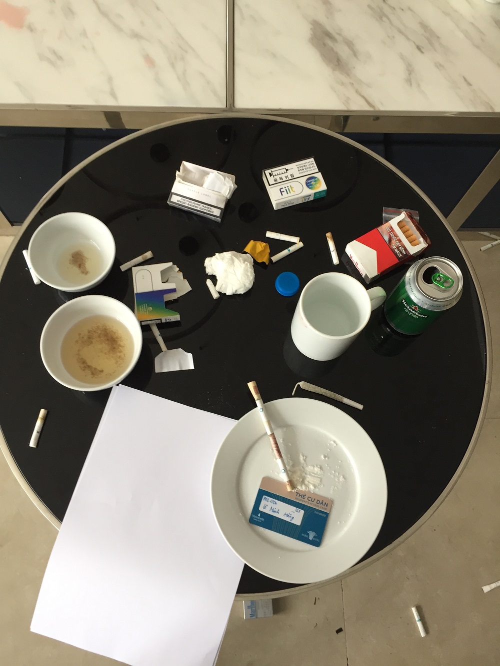 Hàng chục nam nữ thuê căn hộ cao cấp bên biển dùng ma túy