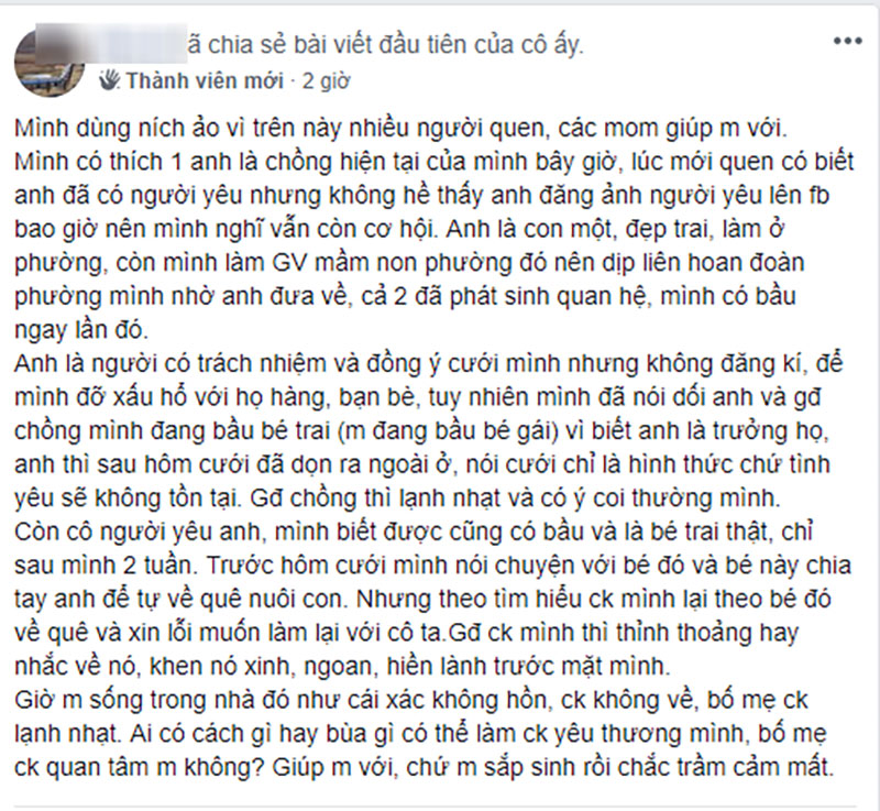 Gài bẫy trai đã có chủ để làm đám cưới nhưng không được yêu thương, nàng hồ ly lên mạng hỏi cách làm bùa yêu để giữ chân chồng