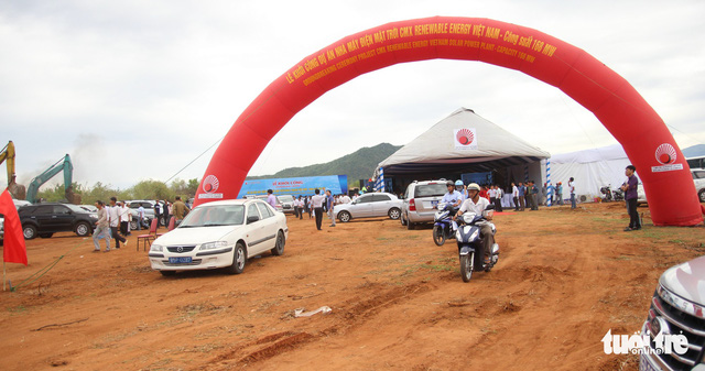 Khởi công nhà máy điện mặt trời 168MW lớn nhất Ninh Thuận