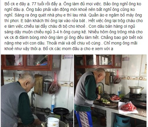Ông nội ngày mấy lượt qua sông xin sữa cho cháu, mẹ trẻ được chị em ghen tị vì bố chồng number one