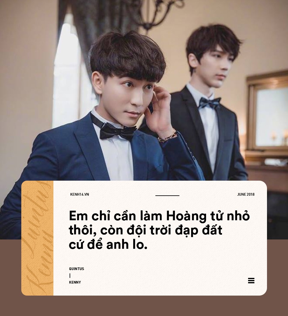 Tuyển tập những câu nói ngọt ngào hơn ngôn tình của cặp đôi đồng tính Quintus và Kenny Tuyển tập những câu nói ngọt ngào hơn ngôn tình của cặp đôi đồng tính Quintus và Kenny