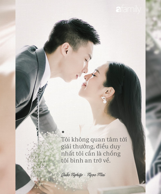 Tình yêu đong đầy yêu thương từ những câu nói tận đáy lòng của bà xã Ngọc Mai dành cho Hoàng tử xiếc Quốc Nghiệp