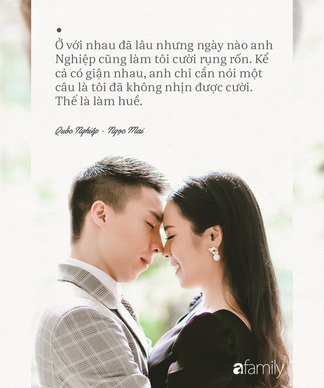 Tình yêu đong đầy yêu thương từ những câu nói tận đáy lòng của bà xã Ngọc Mai dành cho Hoàng tử xiếc Quốc Nghiệp