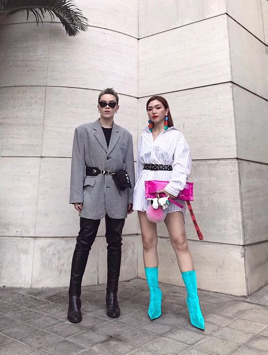 Thanh Hằng đẹp nhất tuần với đầm xanh ngọc bích