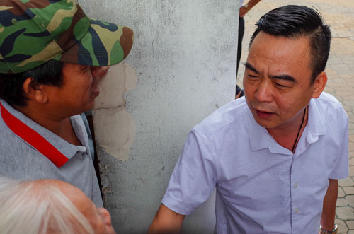 Trưởng Ban tiếp công dân Trung ương làm việc với người Thủ Thiêm