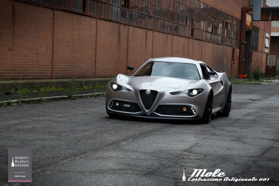 Alfa Romeo 4C lột xác ngoạn mục và hầm hố