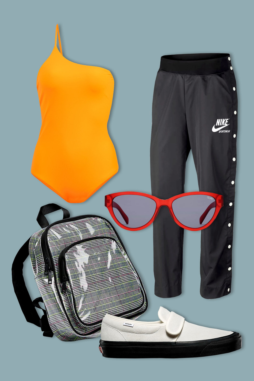 Cách diện áo tắm thành thời trang street style hè cực chất