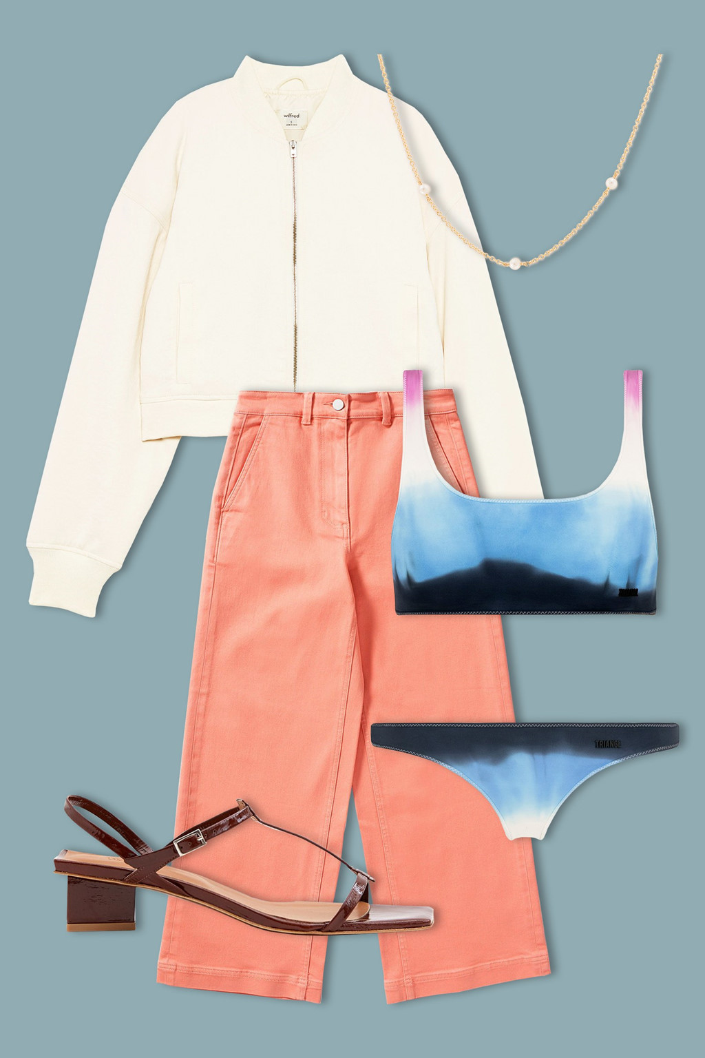 Cách diện áo tắm thành thời trang street style hè cực chất