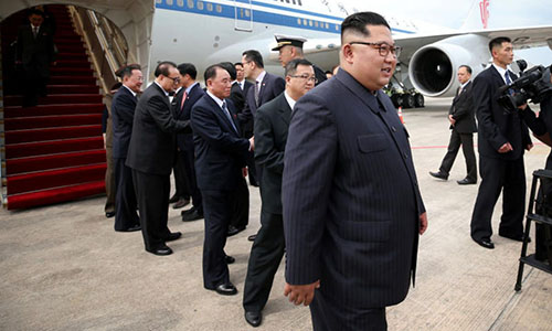 Truyền thông Triều Tiên im ắng khi Kim Jong-un đến Singapore