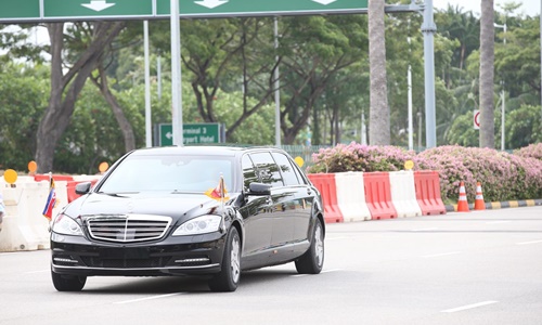 Lãnh đạo Triều Tiên Kim Jong-un tới Singapore