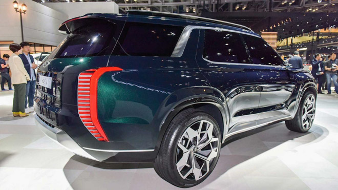 Hyundai ra mắt SUV cỡ lớn HDC2 Grandmaster: Mạnh mẽ, nam tính và hiện đại Hyundai ra mắt SUV cỡ lớn HDC2 Grandmaster: Mạnh mẽ, nam tính và hiện đại