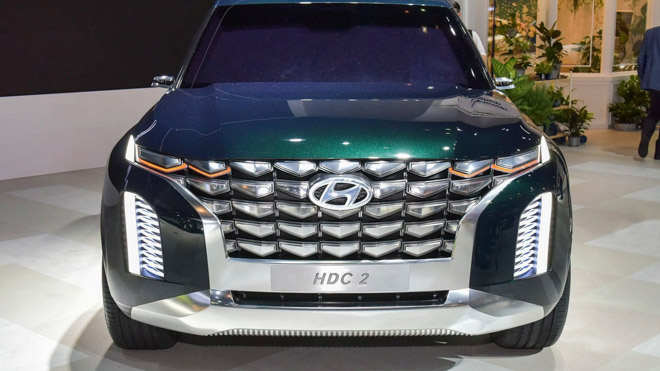 Hyundai ra mắt SUV cỡ lớn HDC2 Grandmaster: Mạnh mẽ, nam tính và hiện đại Hyundai ra mắt SUV cỡ lớn HDC2 Grandmaster: Mạnh mẽ, nam tính và hiện đại