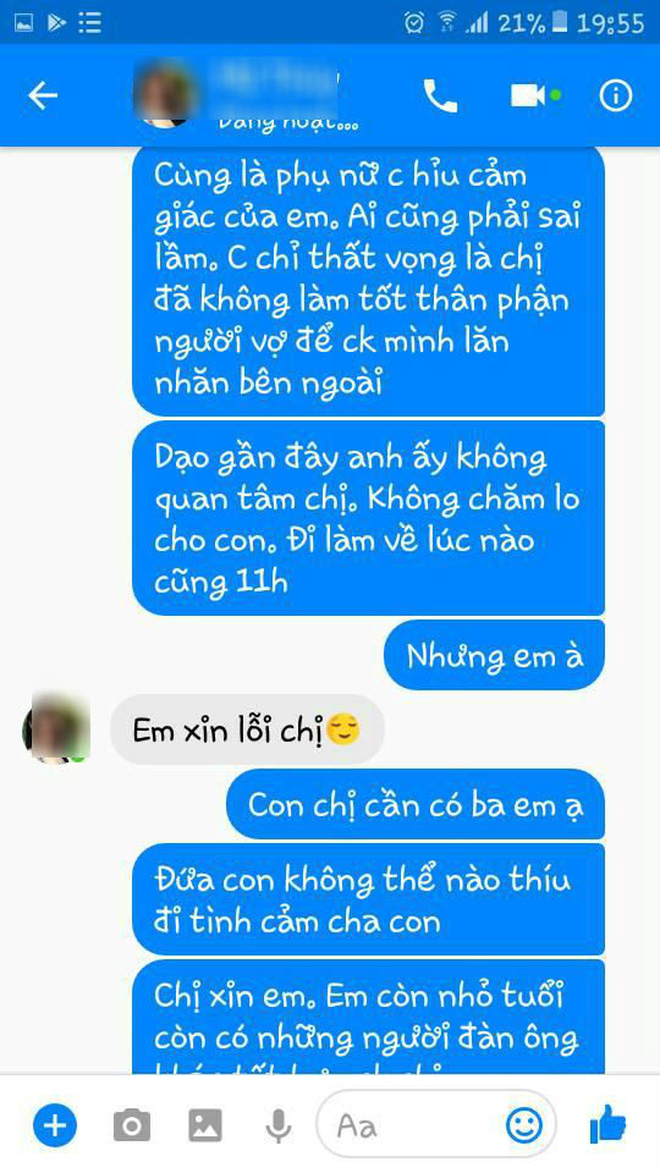 Biết chồng cặp kè với người khác, vợ không đánh ghen còn đòi nuôi con nhân tình của chồng khiến chị em dậy sóng Biết chồng cặp kè với người khác, vợ không đánh ghen còn đòi nuôi con nhân tình của chồng khiến chị em dậy sóng