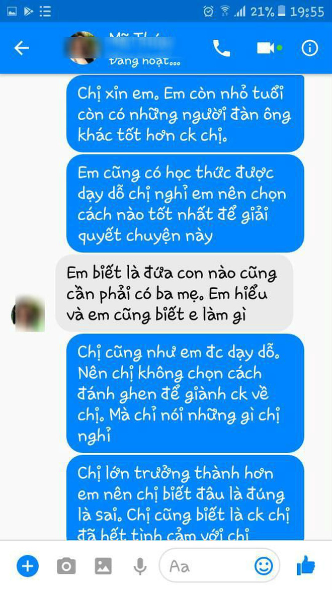 Biết chồng cặp kè với người khác, vợ không đánh ghen còn đòi nuôi con nhân tình của chồng khiến chị em dậy sóng Biết chồng cặp kè với người khác, vợ không đánh ghen còn đòi nuôi con nhân tình của chồng khiến chị em dậy sóng