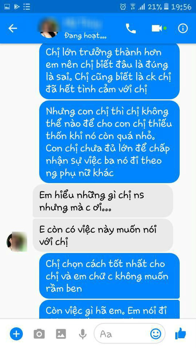 Biết chồng cặp kè với người khác, vợ không đánh ghen còn đòi nuôi con nhân tình của chồng khiến chị em dậy sóng Biết chồng cặp kè với người khác, vợ không đánh ghen còn đòi nuôi con nhân tình của chồng khiến chị em dậy sóng