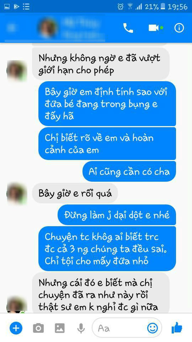 Biết chồng cặp kè với người khác, vợ không đánh ghen còn đòi nuôi con nhân tình của chồng khiến chị em dậy sóng Biết chồng cặp kè với người khác, vợ không đánh ghen còn đòi nuôi con nhân tình của chồng khiến chị em dậy sóng