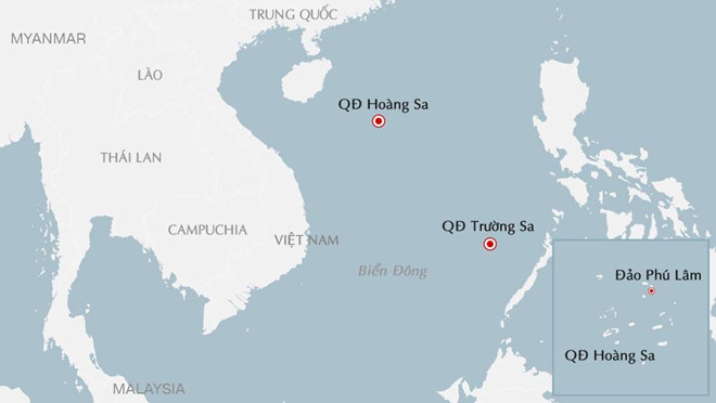 Tên lửa Trung Quốc tái xuất hiện ở đảo Phú Lâm