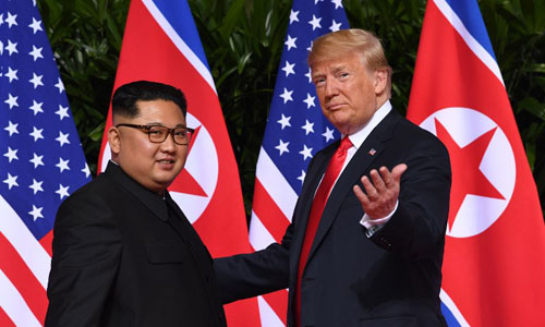 Nút bấm hạt nhân của Trump và Kim khi họp thượng đỉnh ở Singapore