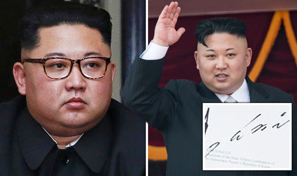 Chữ ký của ông Kim Jong-un tiết lộ điều gì?