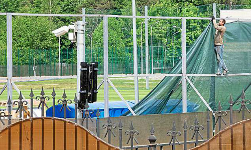 Tuyển Anh xây hàng rào an ninh cao 4 mét ở World Cup 2018