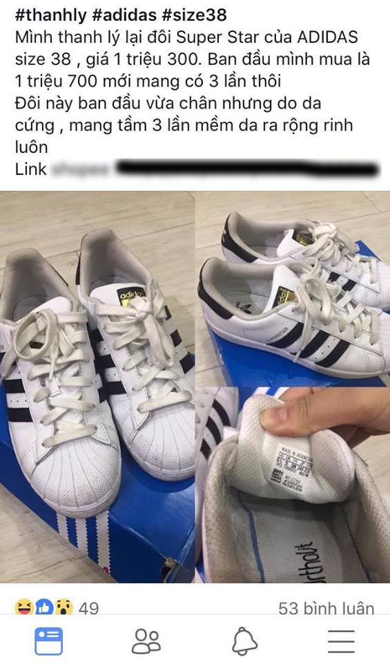 Seller mạnh dạn quảng cáo giày mới mang 3 lần, cư dân mạng hỏi ngược lại 3 lần hay 3 tháng? Seller mạnh dạn quảng cáo giày mới mang 3 lần, cư dân mạng hỏi ngược lại 3 lần hay 3 tháng?