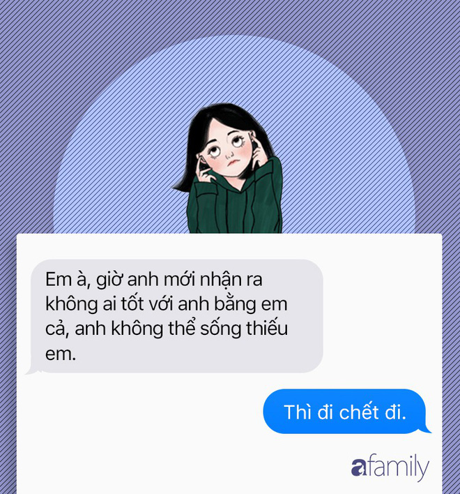 Người cũ bất ngờ nhắn tin? Đừng bối rối nhé chị em, đã có series phản đòn nhanh siêu nhức nhối đây rồi