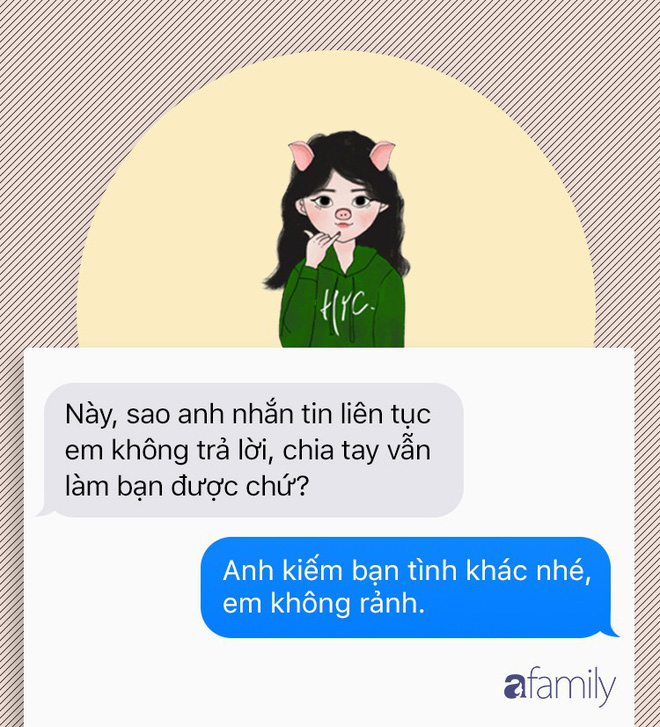 Người cũ bất ngờ nhắn tin? Đừng bối rối nhé chị em, đã có series phản đòn nhanh siêu nhức nhối đây rồi